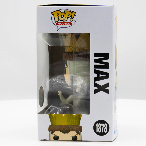 Funko POP Max 1878 Figur Seitenansicht links Verpackung Detail